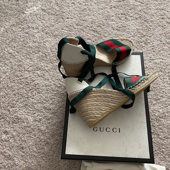 Gucci wedge sandals - Picture 1 of 5